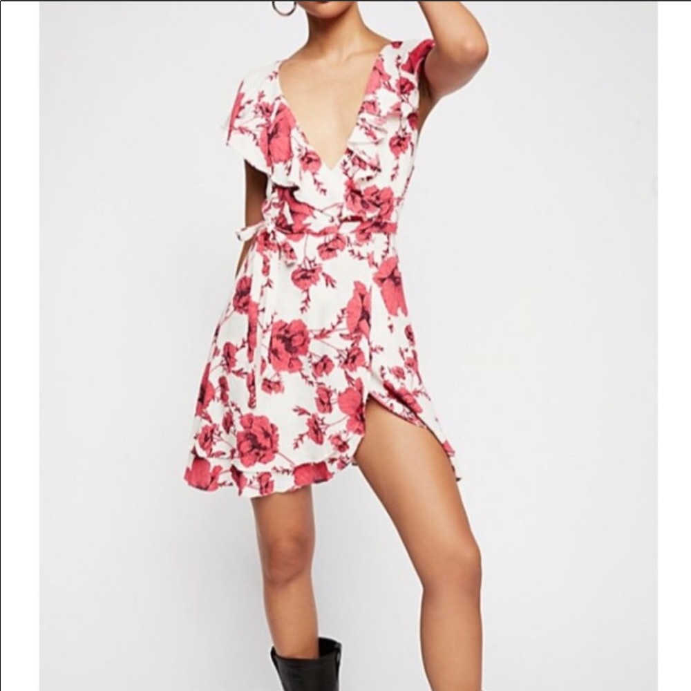 FREE PEOPLE NWT French Quarter Floral Dress S